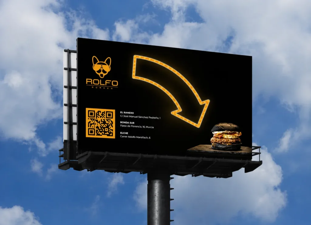 Proyecto Rolfo Burger realizado por Aquí Hay Marketing