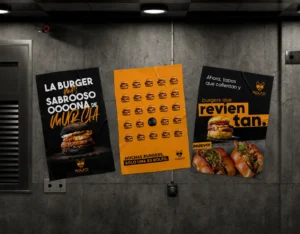 Proyecto Rolfo Burger realizado por Aquí Hay Marketing