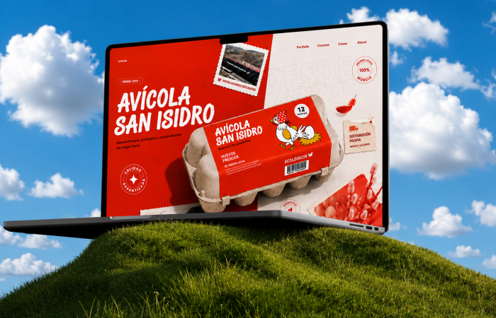 Logotipo de Avícola San Isidro, cliente de Aquí Hay Marketing
